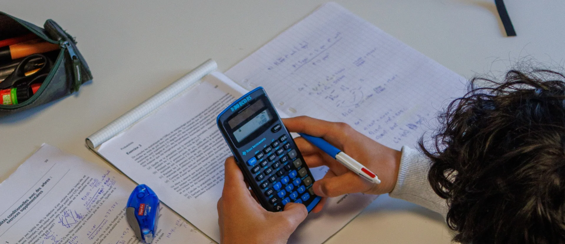 Les maths, calculatrice en main